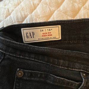 Gap kick fit high rise jeans size 18